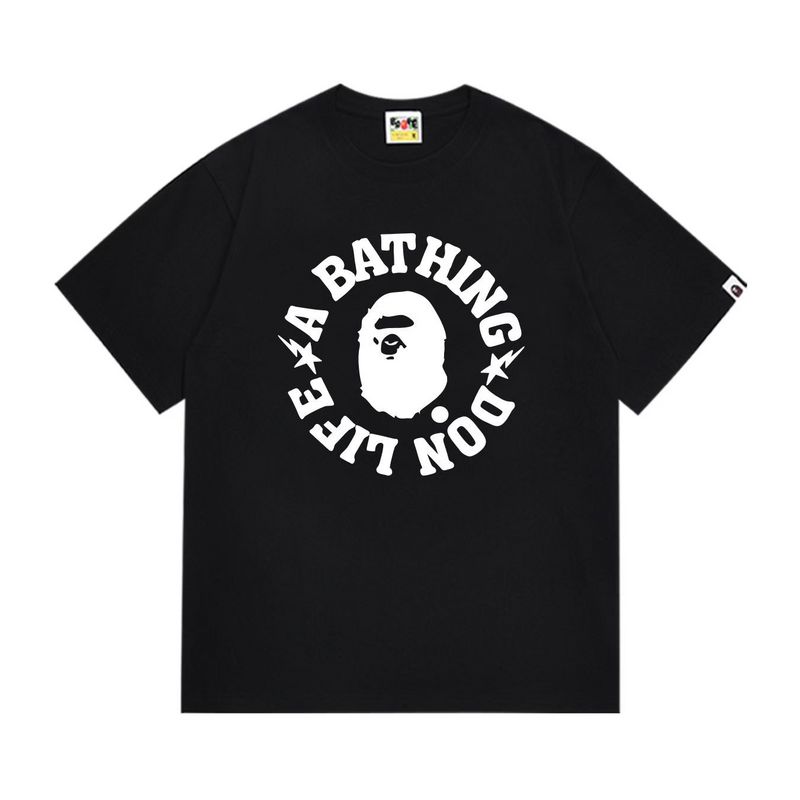 Wholesale High-quality Brands Bape Short Sleeve Crew Neck Replica Designer T-Shirts for sale