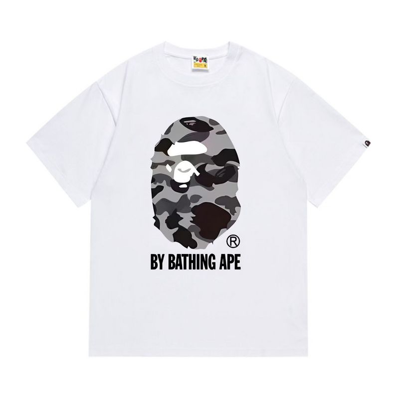 Wholesale High-quality Brands Bape Short Sleeve Crew Neck Replica Designer T-Shirts for sale