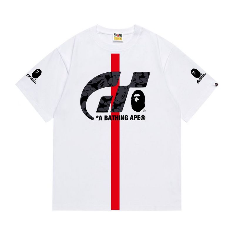 Wholesale High-quality Brands Bape Short Sleeve Crew Neck Replica Designer T-Shirts for sale