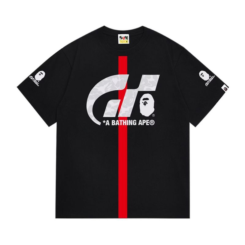 Wholesale High-quality Brands Bape Short Sleeve Crew Neck Replica Designer T-Shirts for sale