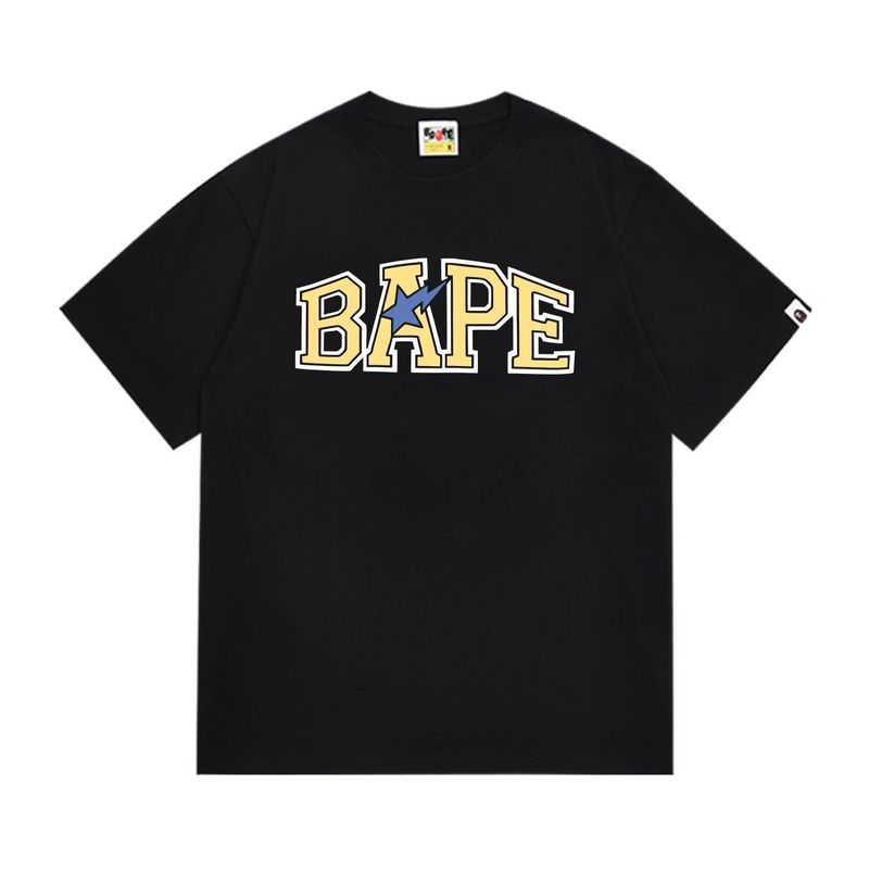 Wholesale High-quality Brands Bape Short Sleeve Crew Neck Replica Designer T-Shirts for sale