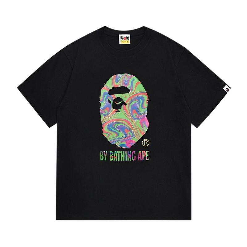 Wholesale High-quality Brands Bape Short Sleeve Crew Neck Replica Designer T-Shirts for sale