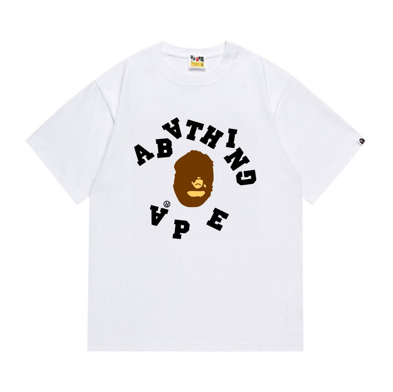 Wholesale High-quality Brands Bape Short Sleeve Crew Neck Replica Designer T-Shirts for sale