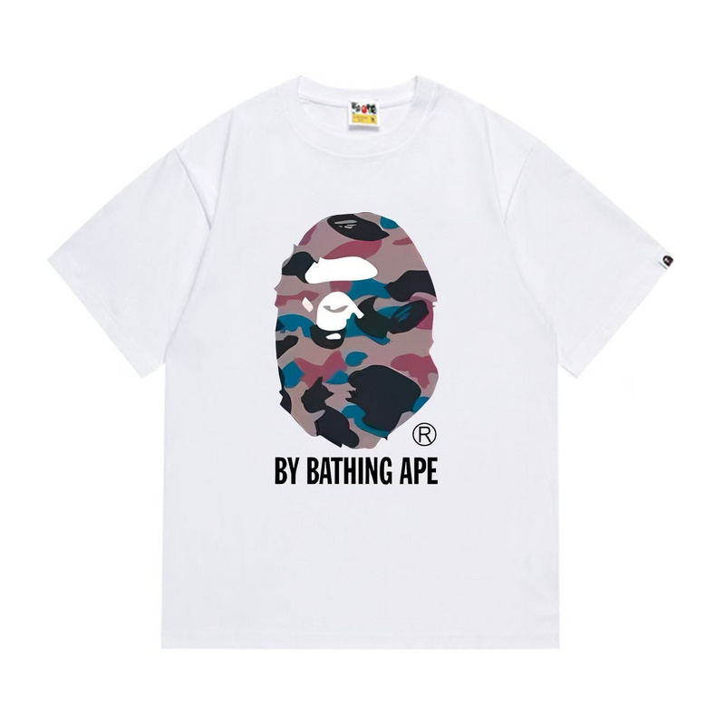 Wholesale High-quality Brands Bape Short Sleeve Crew Neck Replica Designer T-Shirts for sale