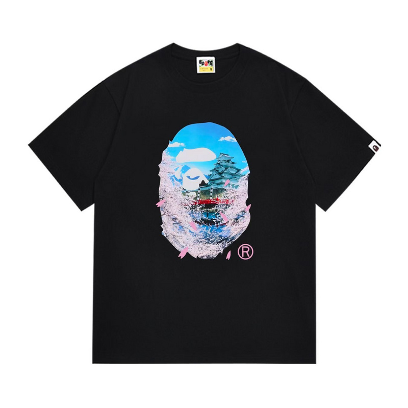 Wholesale High-quality Brands Bape Short Sleeve Crew Neck Replica Designer T-Shirts for sale