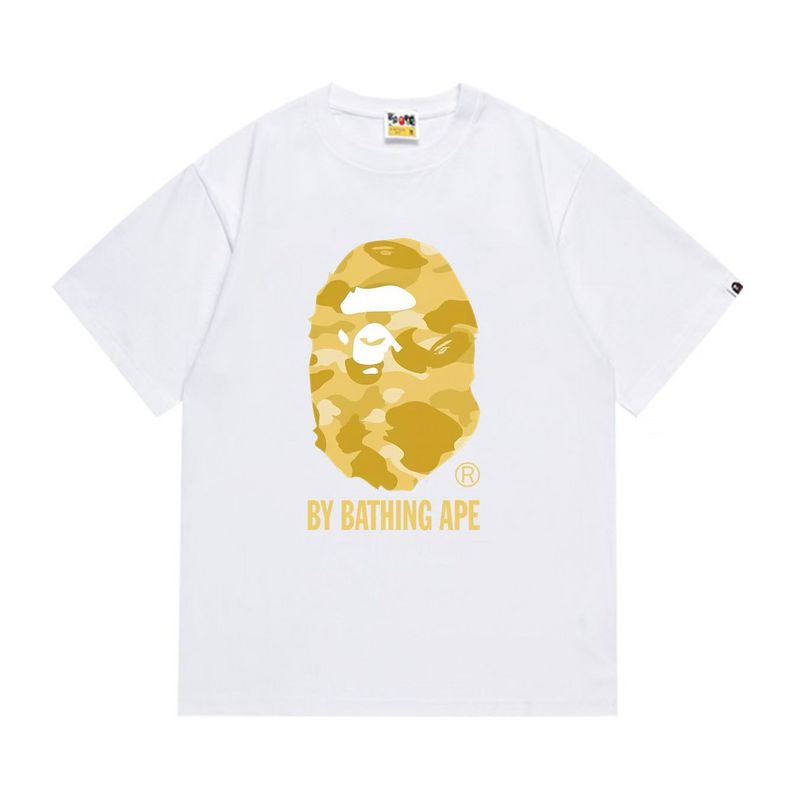 Wholesale High-quality Brands Bape Short Sleeve Crew Neck Replica Designer T-Shirts for sale