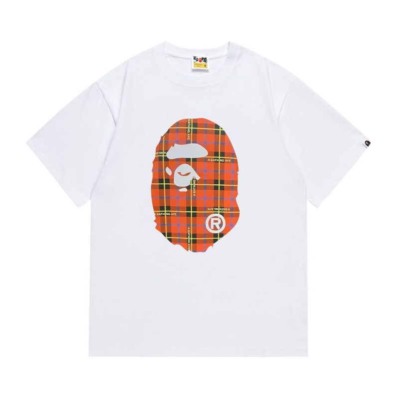 Wholesale High-quality Brands Bape Short Sleeve Crew Neck Replica Designer T-Shirts for sale