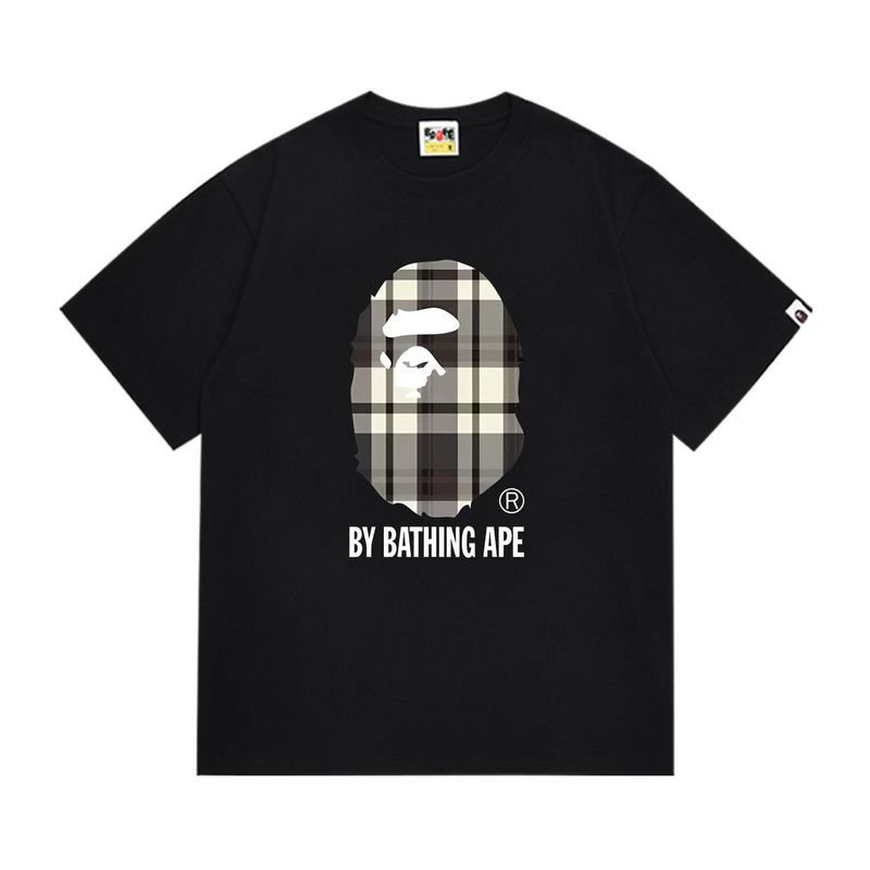 Wholesale High-quality Brands Bape Short Sleeve Crew Neck Replica Designer T-Shirts for sale