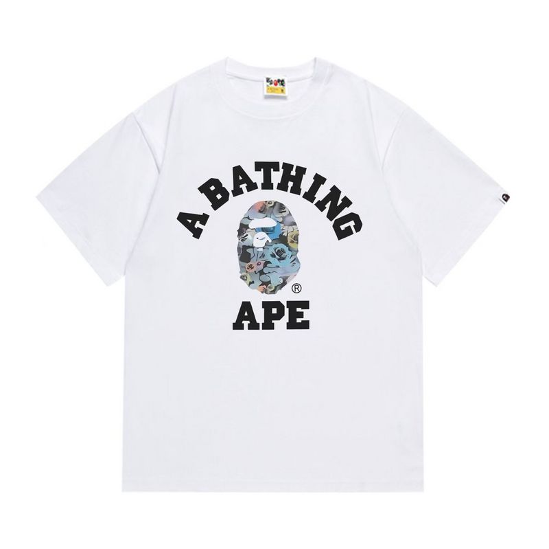Wholesale High-quality Brands Bape Short Sleeve Crew Neck Replica Designer T-Shirts for sale
