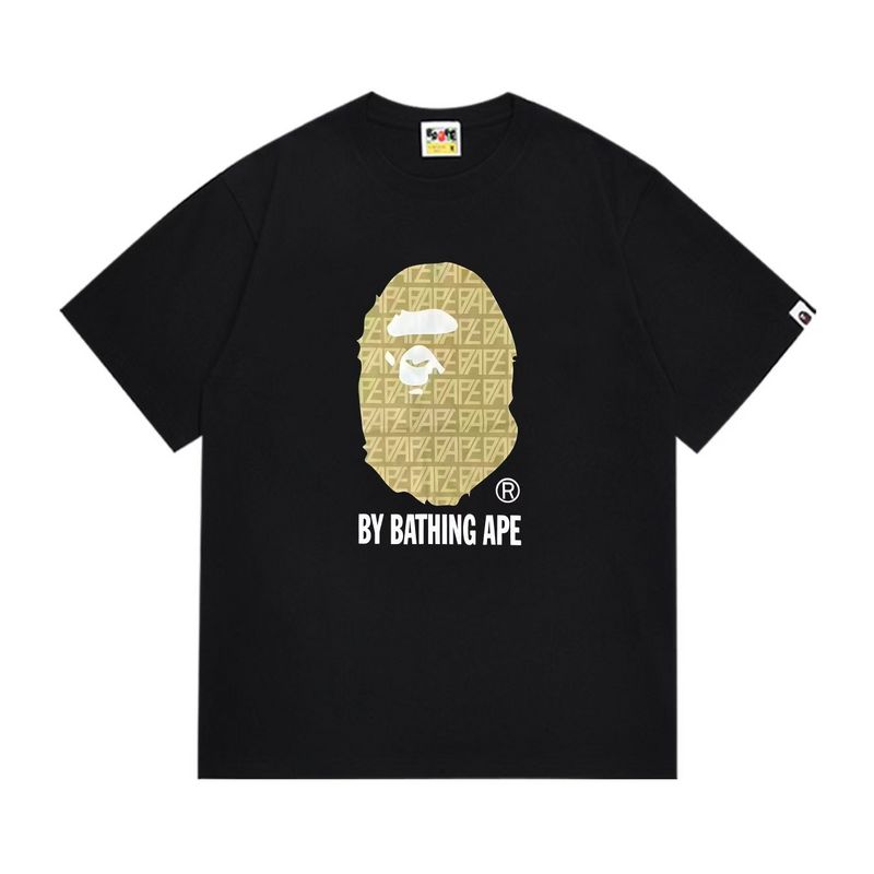 Wholesale High-quality Brands Bape Short Sleeve Crew Neck Replica Designer T-Shirts for sale