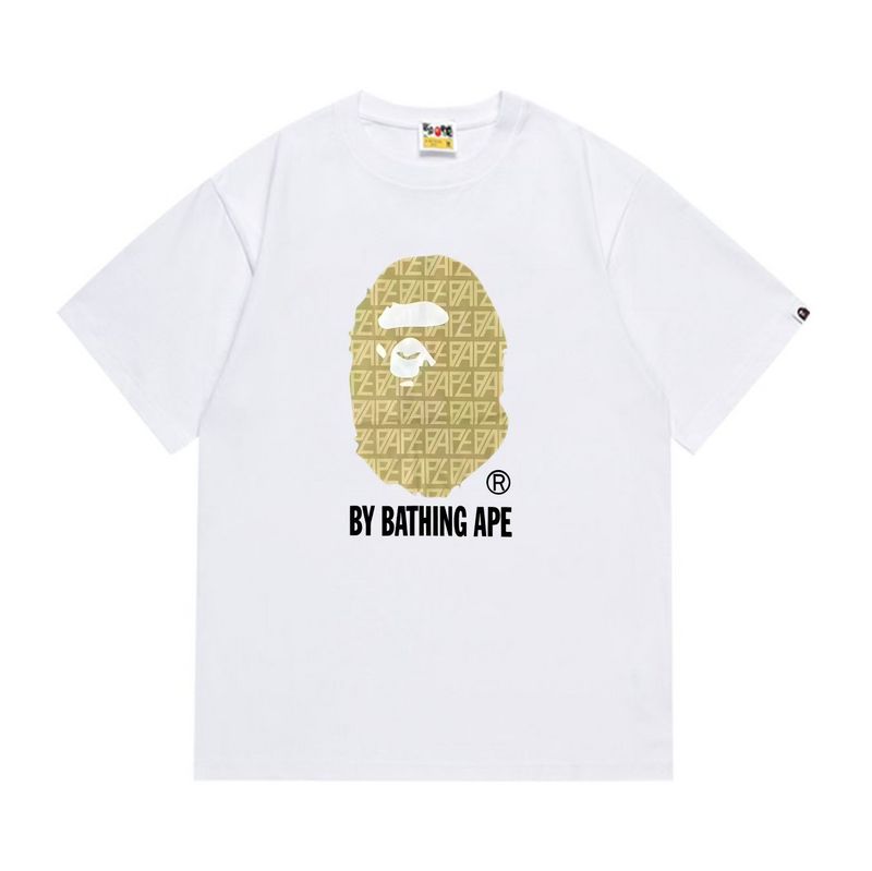 Wholesale High-quality Brands Bape Short Sleeve Crew Neck Replica Designer T-Shirts for sale