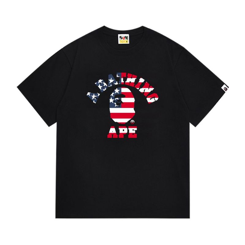 Wholesale High-quality Brands Bape Short Sleeve Crew Neck Replica Designer T-Shirts for sale