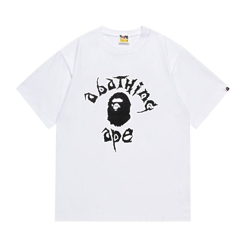Wholesale High-quality Brands Bape Short Sleeve Crew Neck Replica Designer T-Shirts for sale
