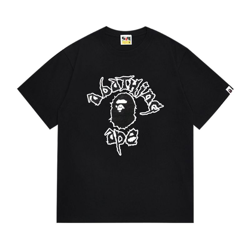 Wholesale High-quality Brands Bape Short Sleeve Crew Neck Replica Designer T-Shirts for sale