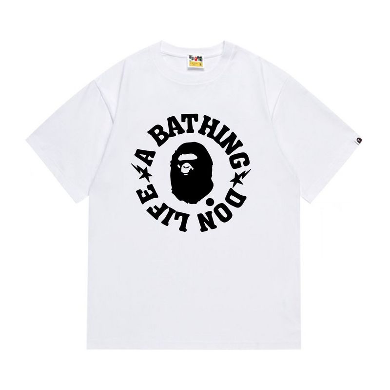 Wholesale High-quality Brands Bape Short Sleeve Crew Neck Replica Designer T-Shirts for sale