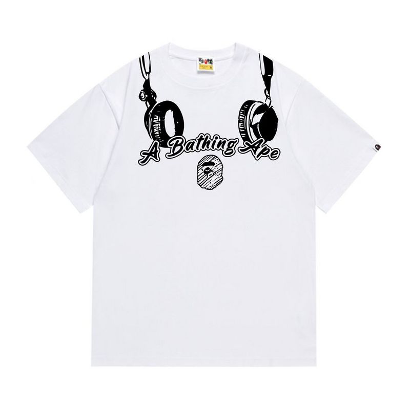Wholesale High-quality Brands Bape Short Sleeve Crew Neck Replica Designer T-Shirts for sale