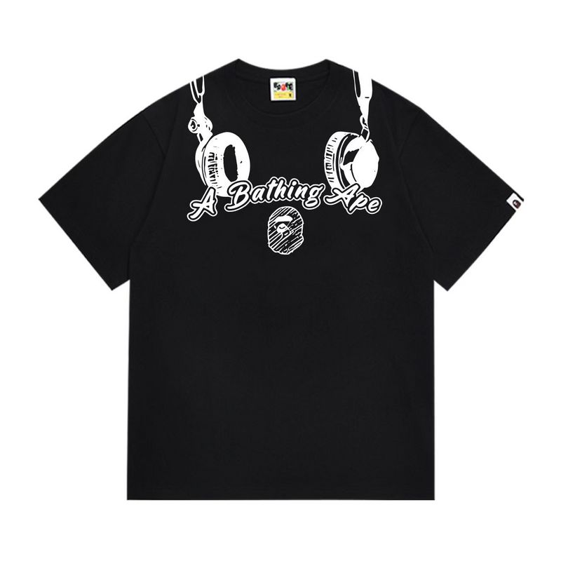 Wholesale High-quality Brands Bape Short Sleeve Crew Neck Replica Designer T-Shirts for sale