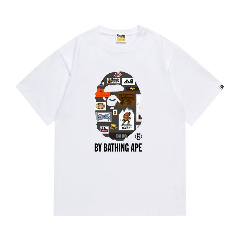 Wholesale High-quality Brands Bape Short Sleeve Crew Neck Replica Designer T-Shirts for sale