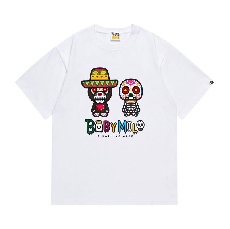 Wholesale High-quality Brands Bape Short Sleeve Crew Neck Replica Designer T-Shirts for sale