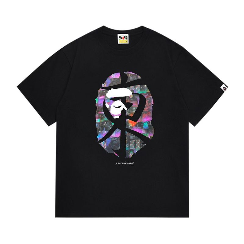 Wholesale High-quality Brands Bape Short Sleeve Crew Neck Replica Designer T-Shirts for sale