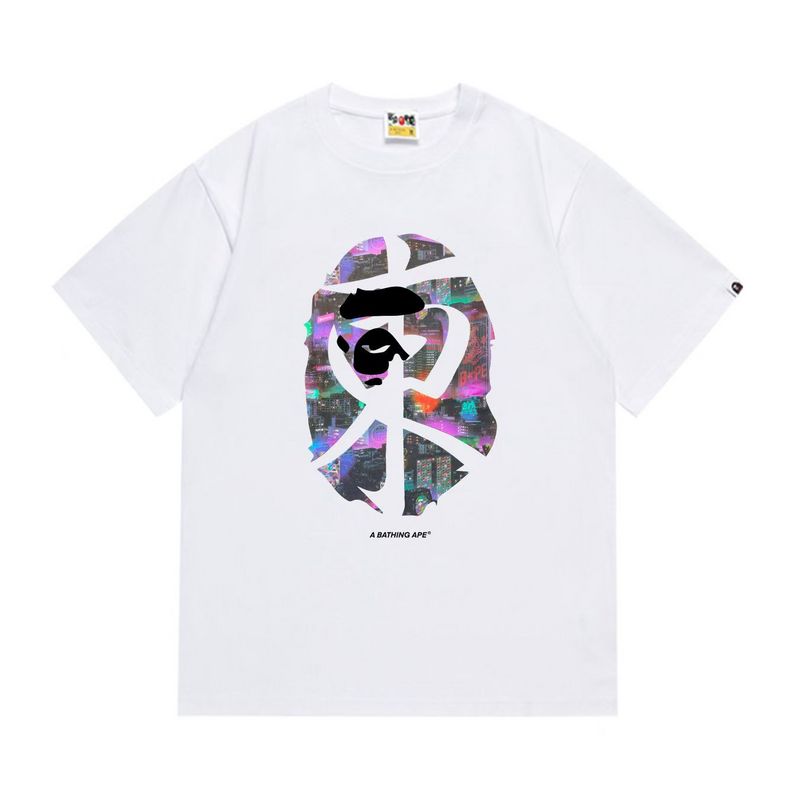 Wholesale High-quality Brands Bape Short Sleeve Crew Neck Replica Designer T-Shirts for sale