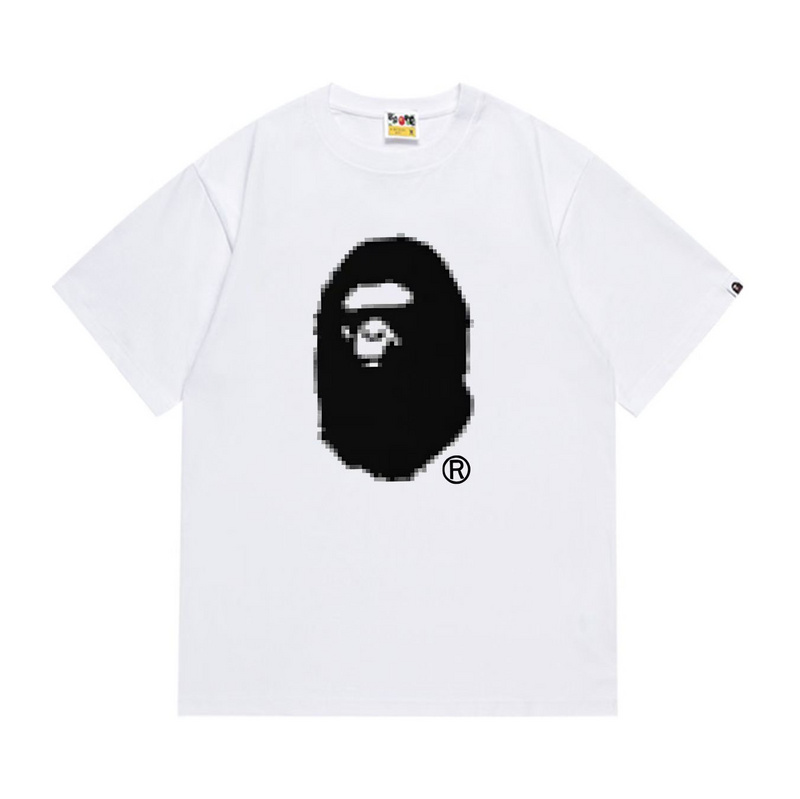 Wholesale High-quality Brands Bape Short Sleeve Crew Neck Replica Designer T-Shirts for sale