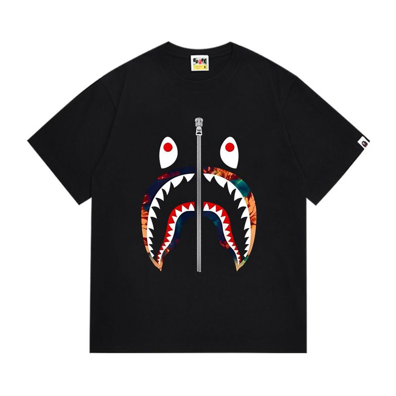 Wholesale High-quality Brands Bape Short Sleeve Crew Neck Replica Designer T-Shirts for sale