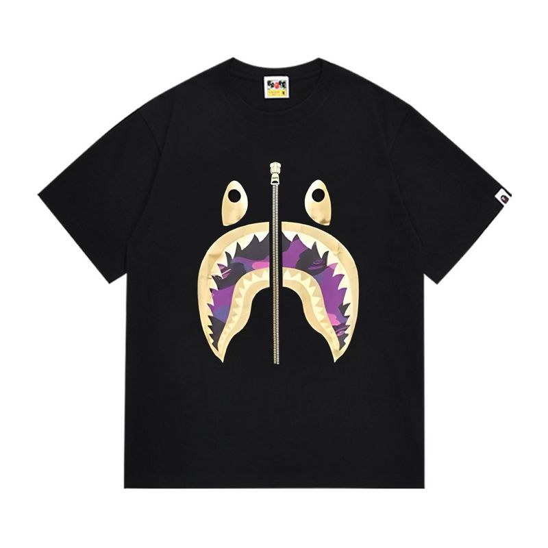 Wholesale High-quality Brands Bape Short Sleeve Crew Neck Replica Designer T-Shirts for sale