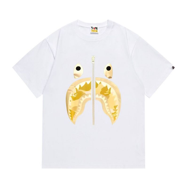 Wholesale High-quality Brands Bape Short Sleeve Crew Neck Replica Designer T-Shirts for sale