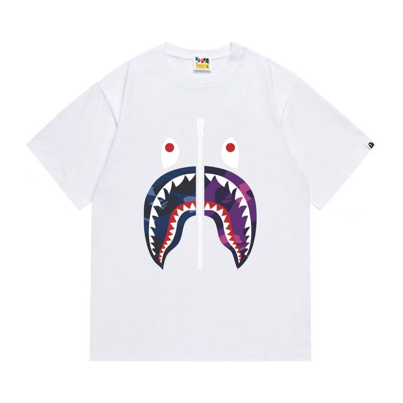 Wholesale High-quality Brands Bape Short Sleeve Crew Neck Replica Designer T-Shirts for sale