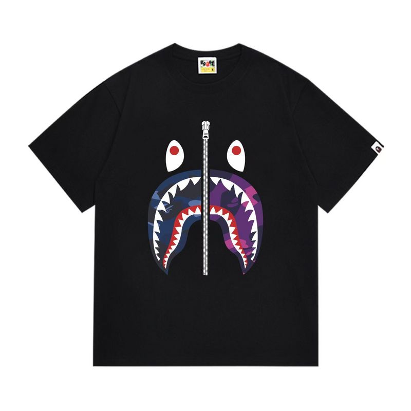 Wholesale High-quality Brands Bape Short Sleeve Crew Neck Replica Designer T-Shirts for sale