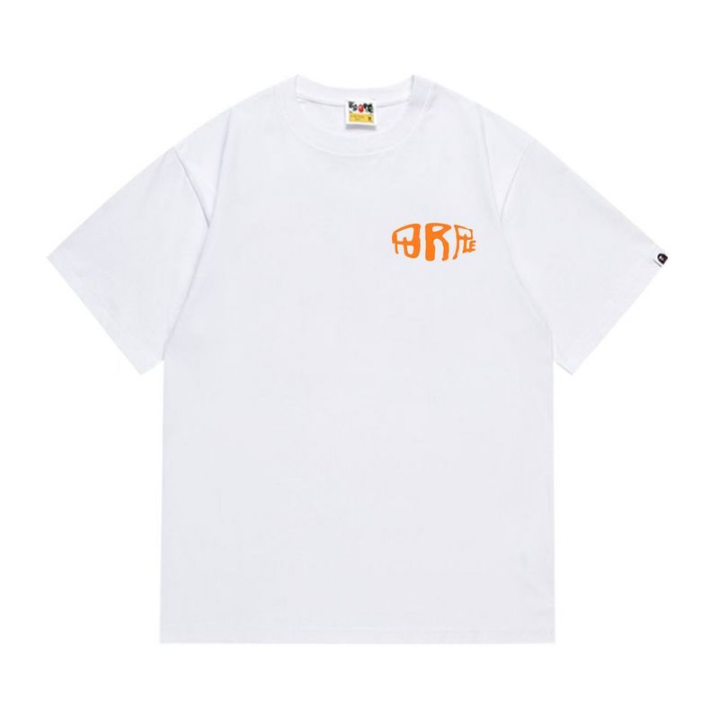 Wholesale High-quality Brands Bape Short Sleeve Crew Neck Replica Designer T-Shirts for sale