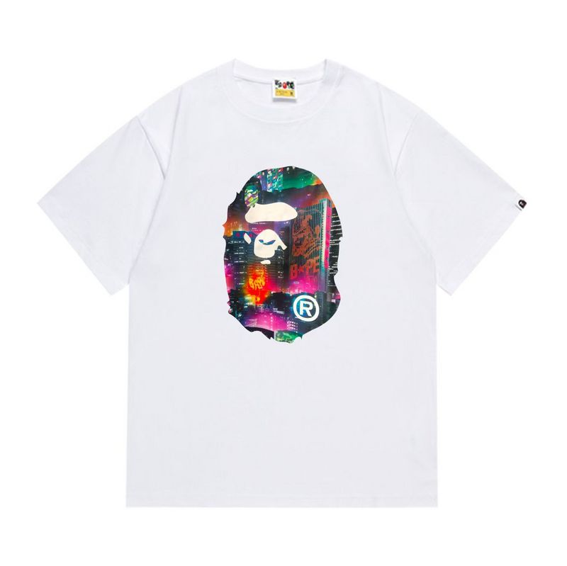 Wholesale High-quality Brands Bape Short Sleeve Crew Neck Replica Designer T-Shirts for sale