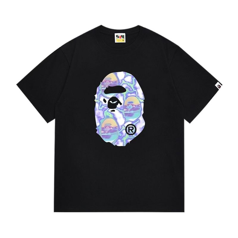 Wholesale High-quality Brands Bape Short Sleeve Crew Neck Replica Designer T-Shirts for sale