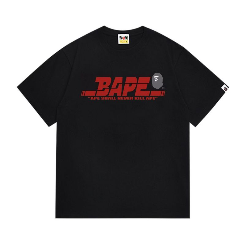 Wholesale High-quality Brands Bape Short Sleeve Crew Neck Replica Designer T-Shirts for sale