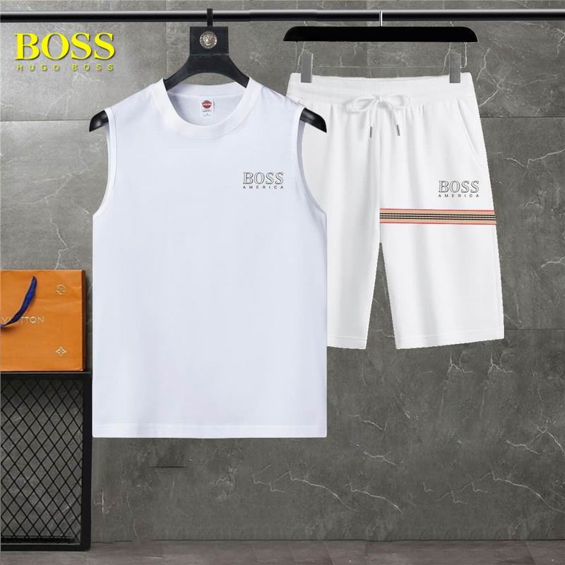 Wholesale High quality Boss Replica Designer Tracksuit Shorts Set for Sale