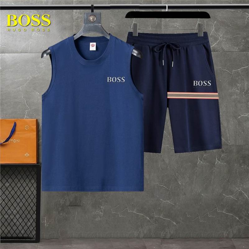 Wholesale High quality Boss Replica Designer Tracksuit Shorts Set for Sale
