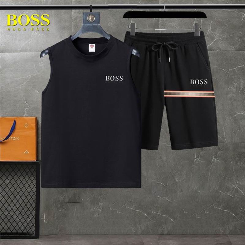 Wholesale High quality Boss Replica Designer Tracksuit Shorts Set for Sale