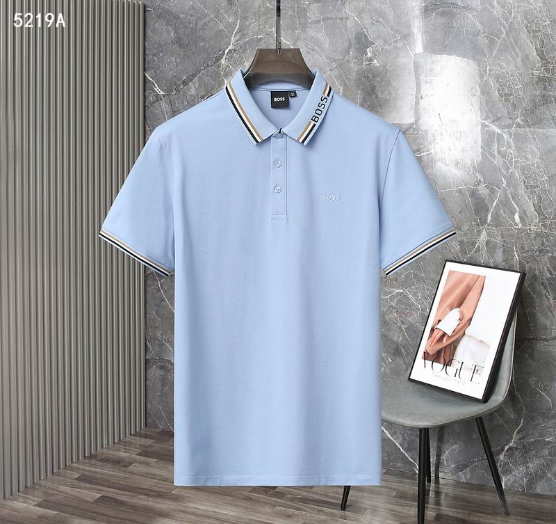 Wholesale High quality Boss Short Sleeve Lapel T Shirts for Sale