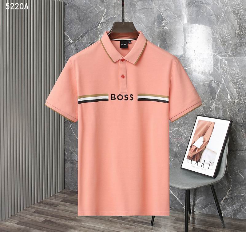 Wholesale High quality Boss Short Sleeve Lapel T Shirts for Sale