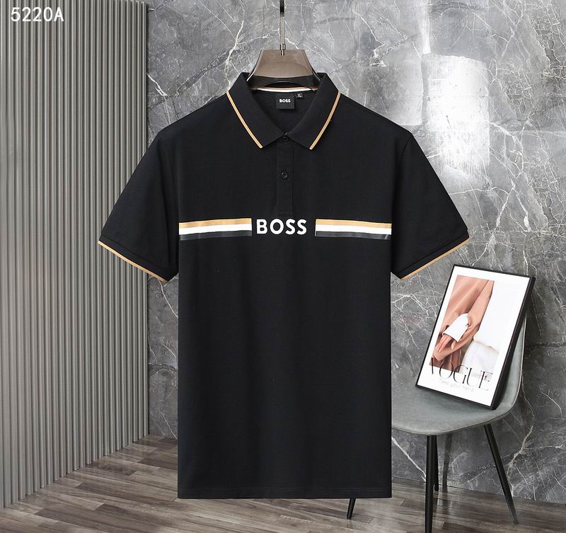 Wholesale High quality Boss Short Sleeve Lapel T Shirts for Sale