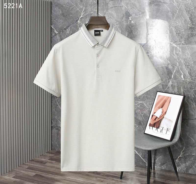 Wholesale High quality Boss Short Sleeve Lapel T Shirts for Sale