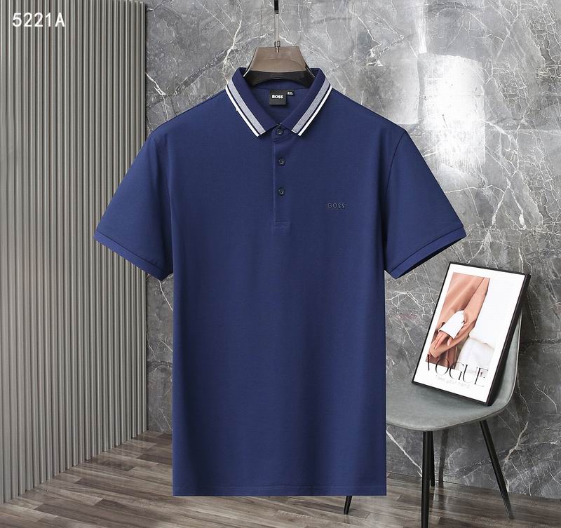 Wholesale High quality Boss Short Sleeve Lapel T Shirts for Sale