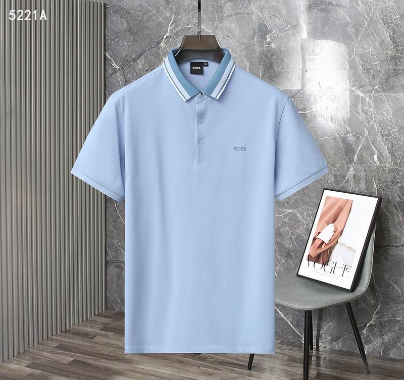 Wholesale High quality Boss Short Sleeve Lapel T Shirts for Sale