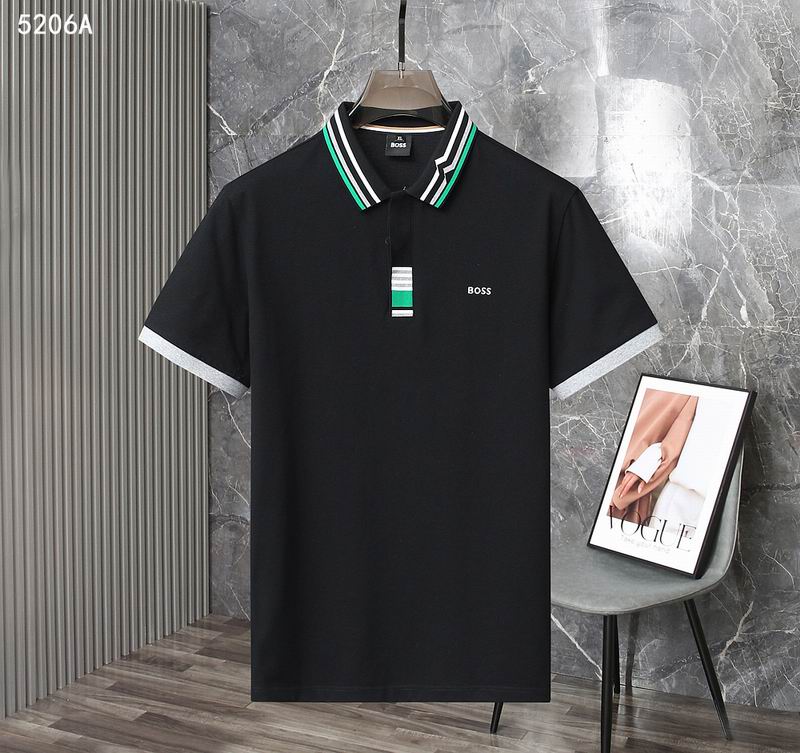 Wholesale High quality Boss Short Sleeve Lapel T Shirts for Sale