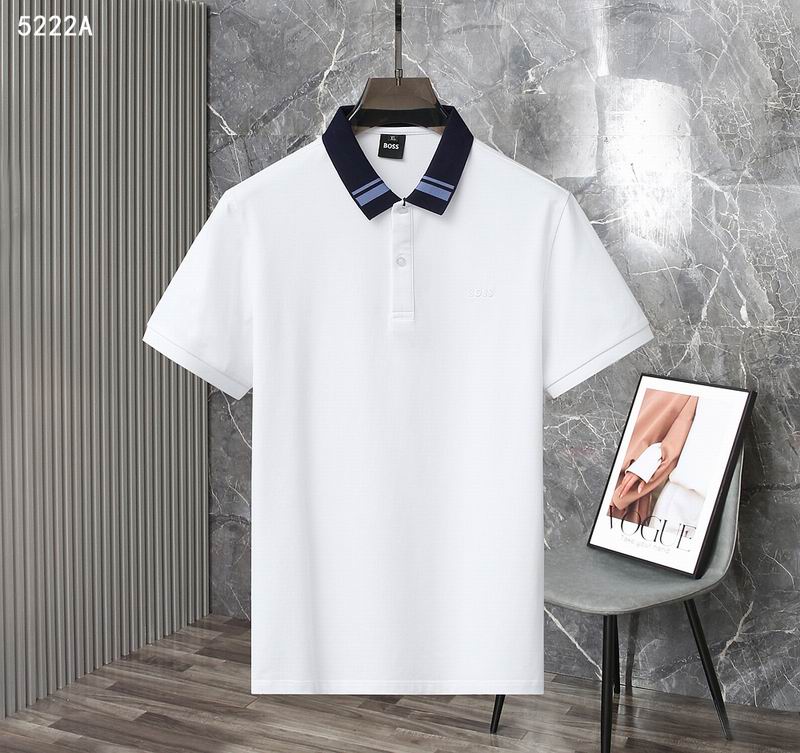 Wholesale High quality Boss Short Sleeve Lapel T Shirts for Sale