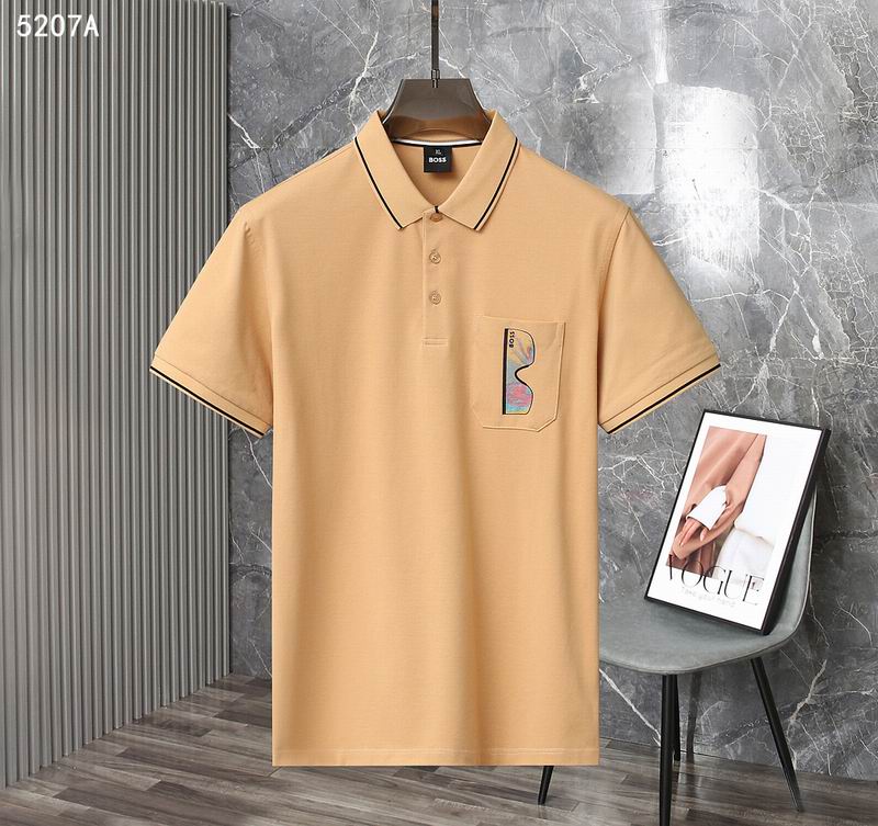 Wholesale High quality Boss Short Sleeve Lapel T Shirts for Sale