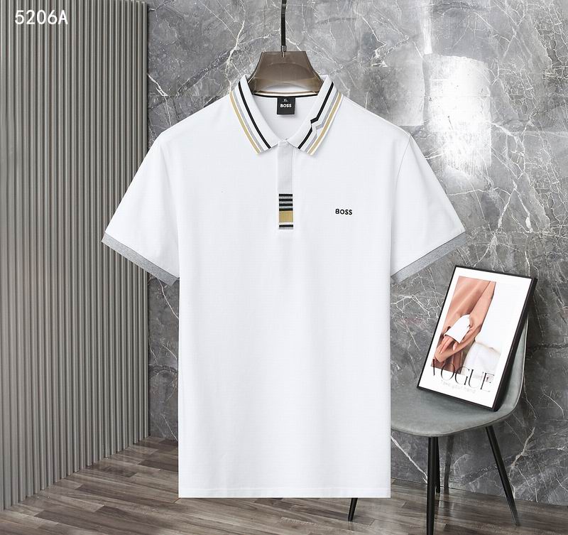 Wholesale High quality Boss Short Sleeve Lapel T Shirts for Sale