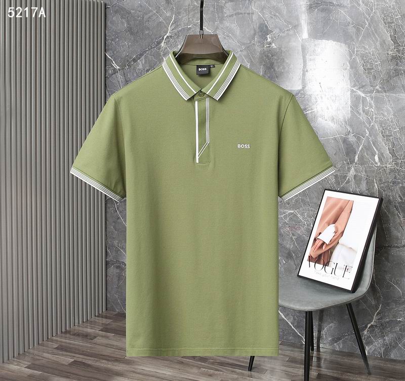 Wholesale High quality Boss Short Sleeve Lapel T Shirts for Sale