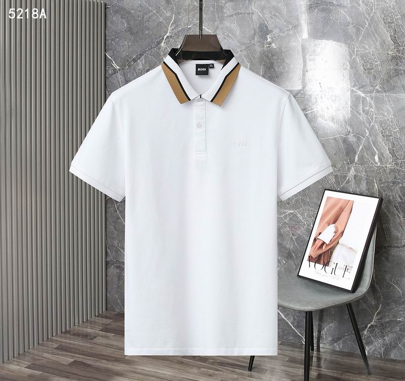 Wholesale High quality Boss Short Sleeve Lapel T Shirts for Sale